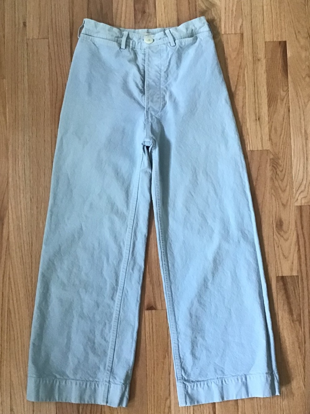 NO OFFERS Jesse Kamm Sailor Pants in no-longer-made Piscine Blue - SZ Small